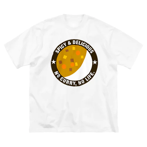 カレー ビッグシルエットTシャツ