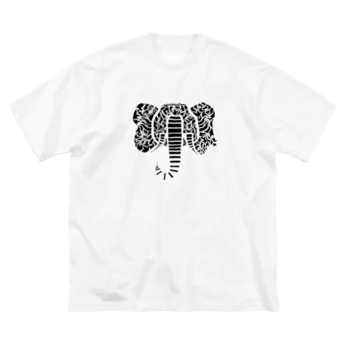 elephant ビッグシルエットTシャツ