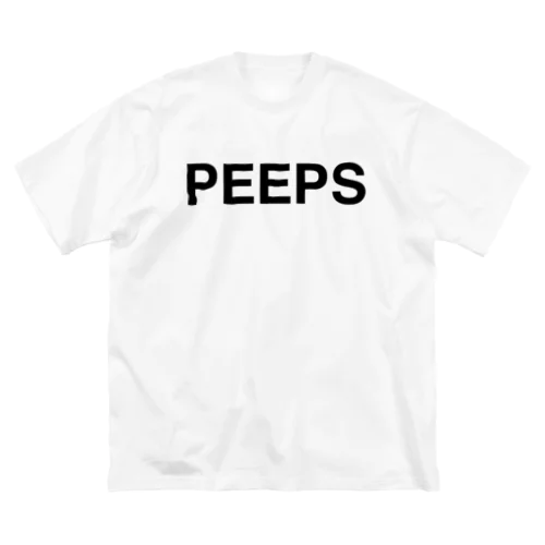 PEEPS-ピープス- ビッグシルエットTシャツ