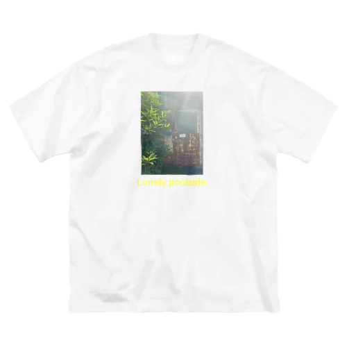 廃プールフォトTシャツ Big T-Shirt