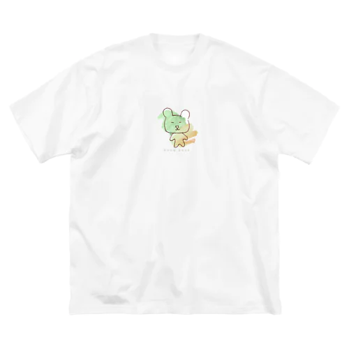 ぼやっくま｜アートペイント ビッグシルエットTシャツ