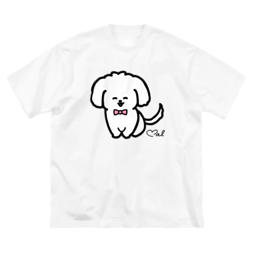 にっこりマルチーズ Big T-Shirt