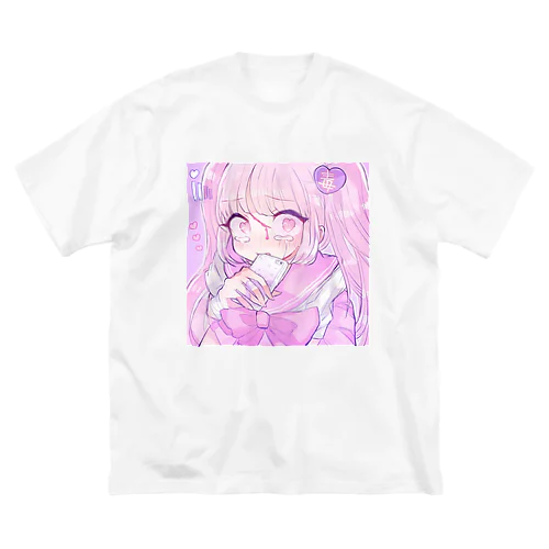 依存♡少女（ゆめかわいい） ビッグシルエットTシャツ