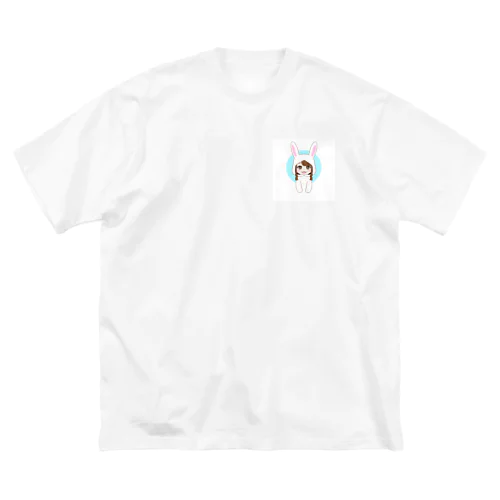 うささ ビッグシルエットTシャツ