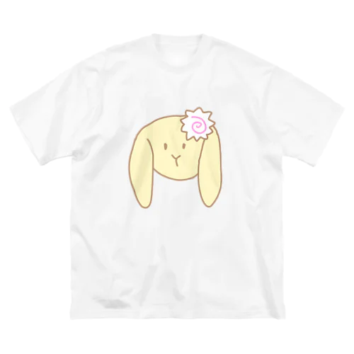 なるとのたれ耳うさちゃん ビッグシルエットTシャツ