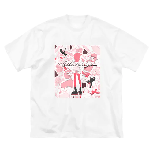 コピペ人間 ビッグシルエットTシャツ