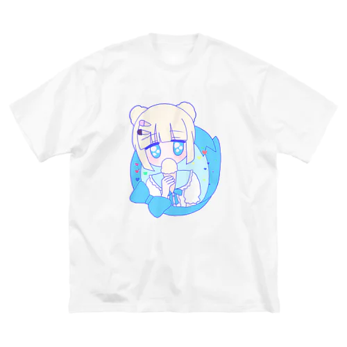 アイスちゃん🍦 ビッグシルエットTシャツ