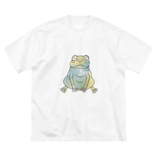 ぷっくりカエル Big T-Shirt