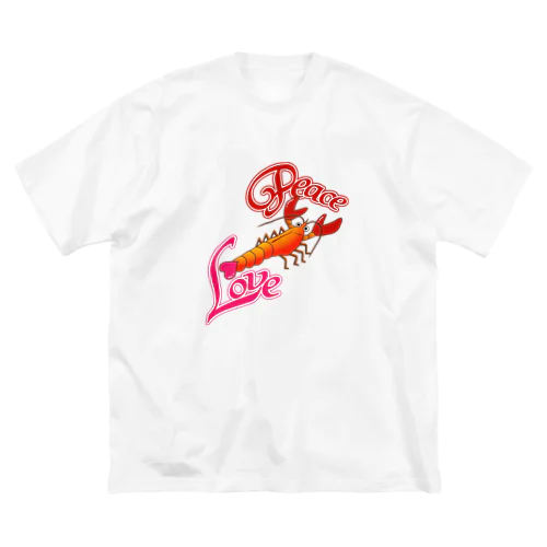 Love&Peace ビッグシルエットTシャツ