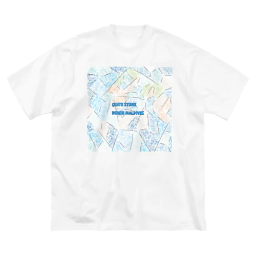 QuiteStone BeachMaldives ビッグシルエットTシャツ