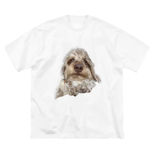 まぶし犬 ビッグシルエットTシャツ