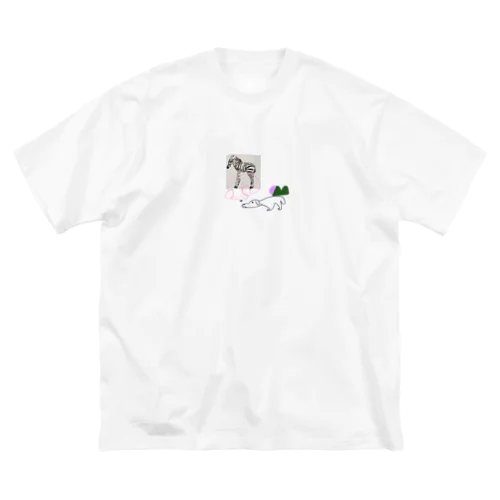 シマイヌ ビッグシルエットTシャツ