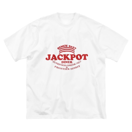 JACKPOTジップアップパーカー Big T-Shirt