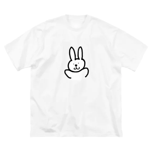 うさぎ ビッグシルエットTシャツ