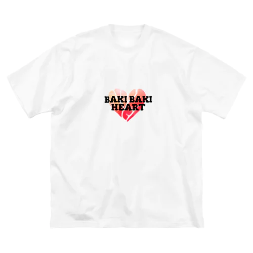 BAKI BAKI HEART Big T-Shirt