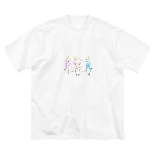 鬼の子トリオ ビッグシルエットTシャツ