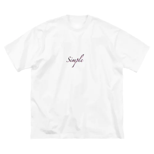 シンプル　しんぷる　Simple Big T-Shirt