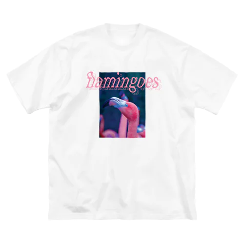 Flamingo・フラミンゴ  ビッグシルエットTシャツ