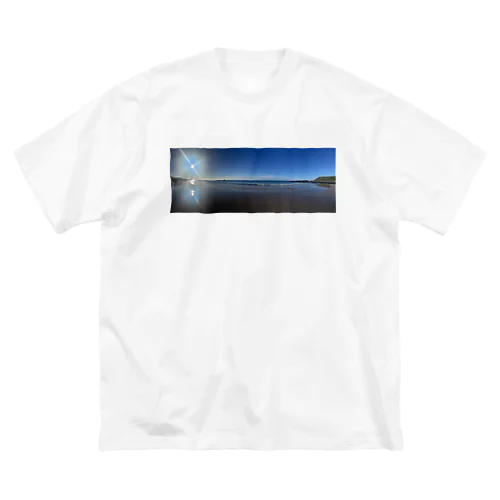 海は広いし大きいよね。 ビッグシルエットTシャツ