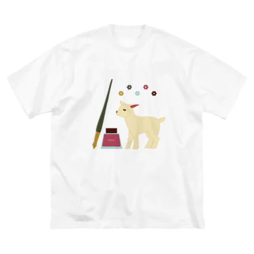 子ヤギとペンとインク Big T-Shirt