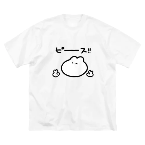 うさおピース ビッグシルエットTシャツ