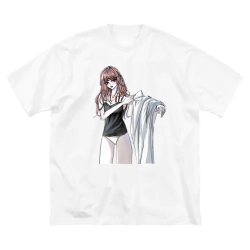 お着替えお姉さん Big T-Shirt