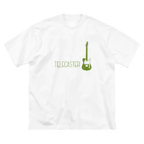 テレキャスター（緑） Big T-Shirt