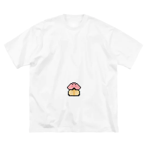 ちんあなごVer.16bit ビッグシルエットTシャツ