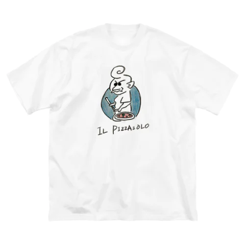 ぴざしょくにん2 ビッグシルエットTシャツ