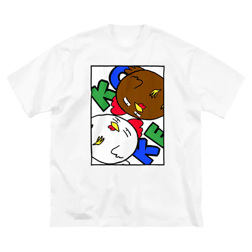 コケコッコ Big T-Shirt