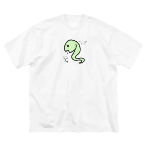 ヘビーな蛇さん ビッグシルエットTシャツ