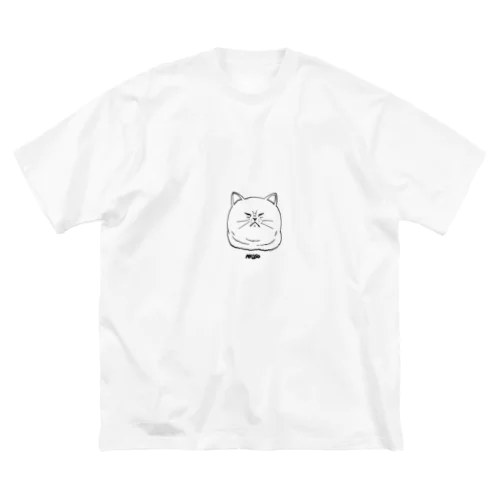 ふて寝ブリティッシュショートヘア ビッグシルエットTシャツ