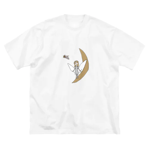 月の妖精 ビッグシルエットTシャツ