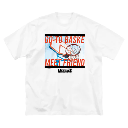 BAKSE FRIEND ビッグシルエットTシャツ