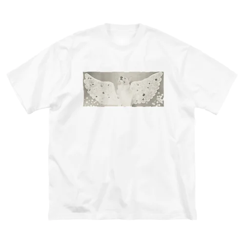 羽ばたこう  ビッグシルエットTシャツ