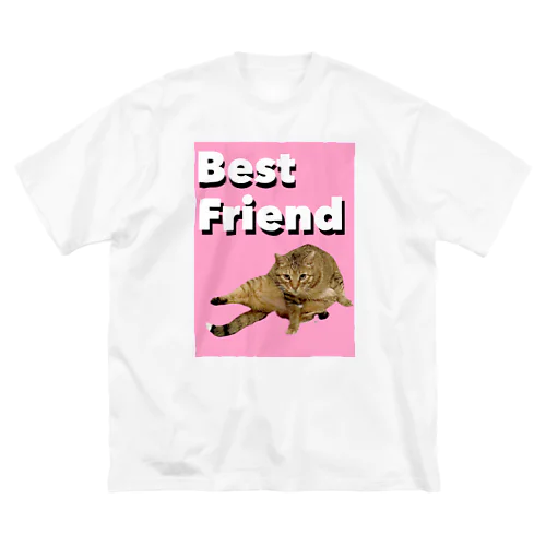 Best Friend ピンク Big T-Shirt