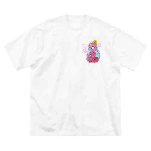 どろどろした人 ビッグシルエットTシャツ