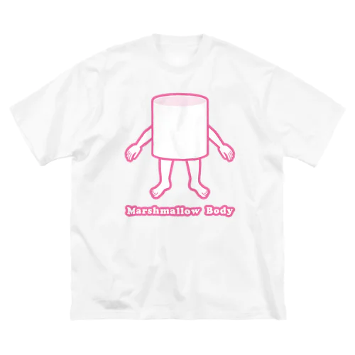 Marshmallow Body ビッグシルエットTシャツ