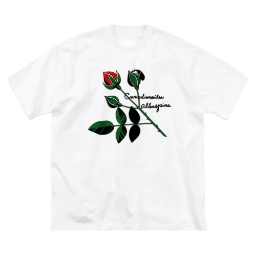 薔薇蕾のゾウムシ ビッグシルエットTシャツ