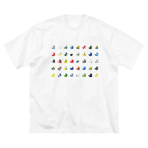 ピヨの大集合 ビッグシルエットTシャツ