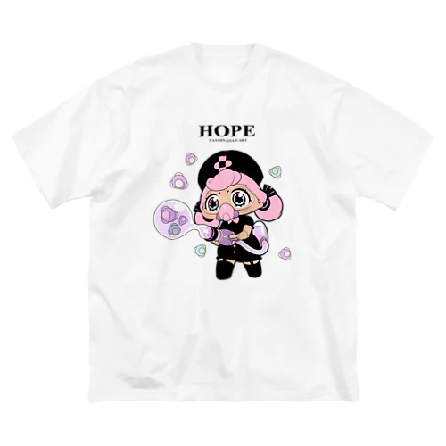 黒ナースちゃん ビッグシルエットTシャツ