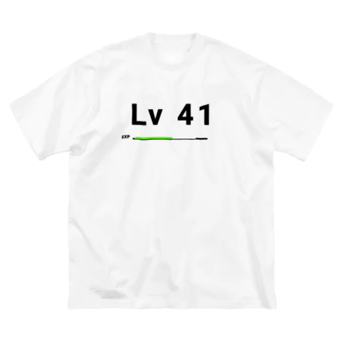 レベル41 レベルアップ 経験値バー Big T-Shirt