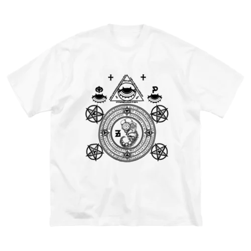 「悪魔の降臨」 ビッグシルエットTシャツ