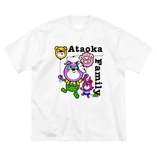 Ataoka Family Logo Full ver. ビッグシルエットTシャツ