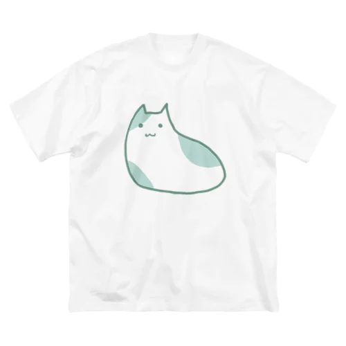 もっちねこ ビッグシルエットTシャツ