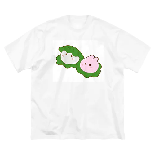 もちうさぎ ビッグシルエットTシャツ