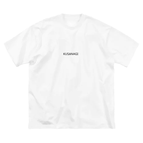 KUSANAGI（黒字） ビッグシルエットTシャツ