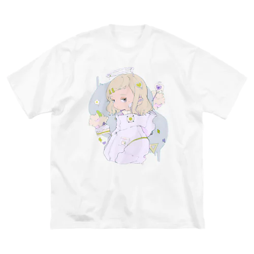 天使 ビッグシルエットTシャツ