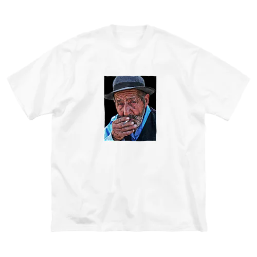 おじいちゃん ビッグシルエットTシャツ