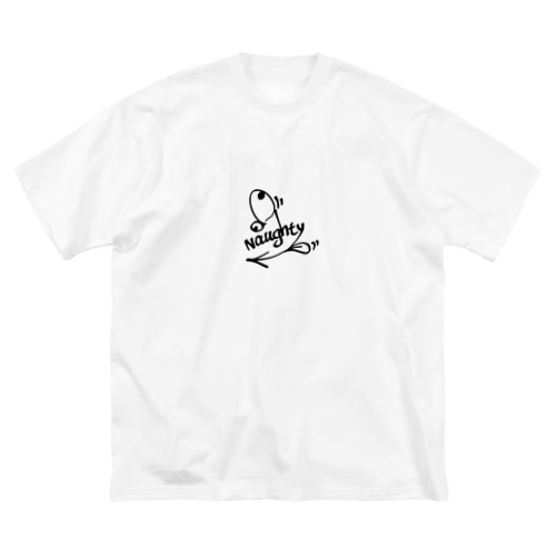 のーてぃ。ロゴ (黒) Big T-Shirt
